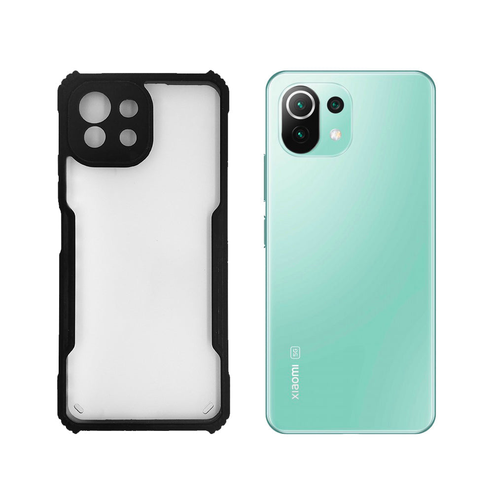 iPaky Soft Silicone Bumper Case For Mi 11 Lite