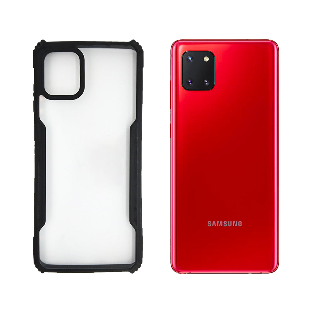 iPaky Soft Silicone TPU Bumper Case For Samsung Note 10 Lite