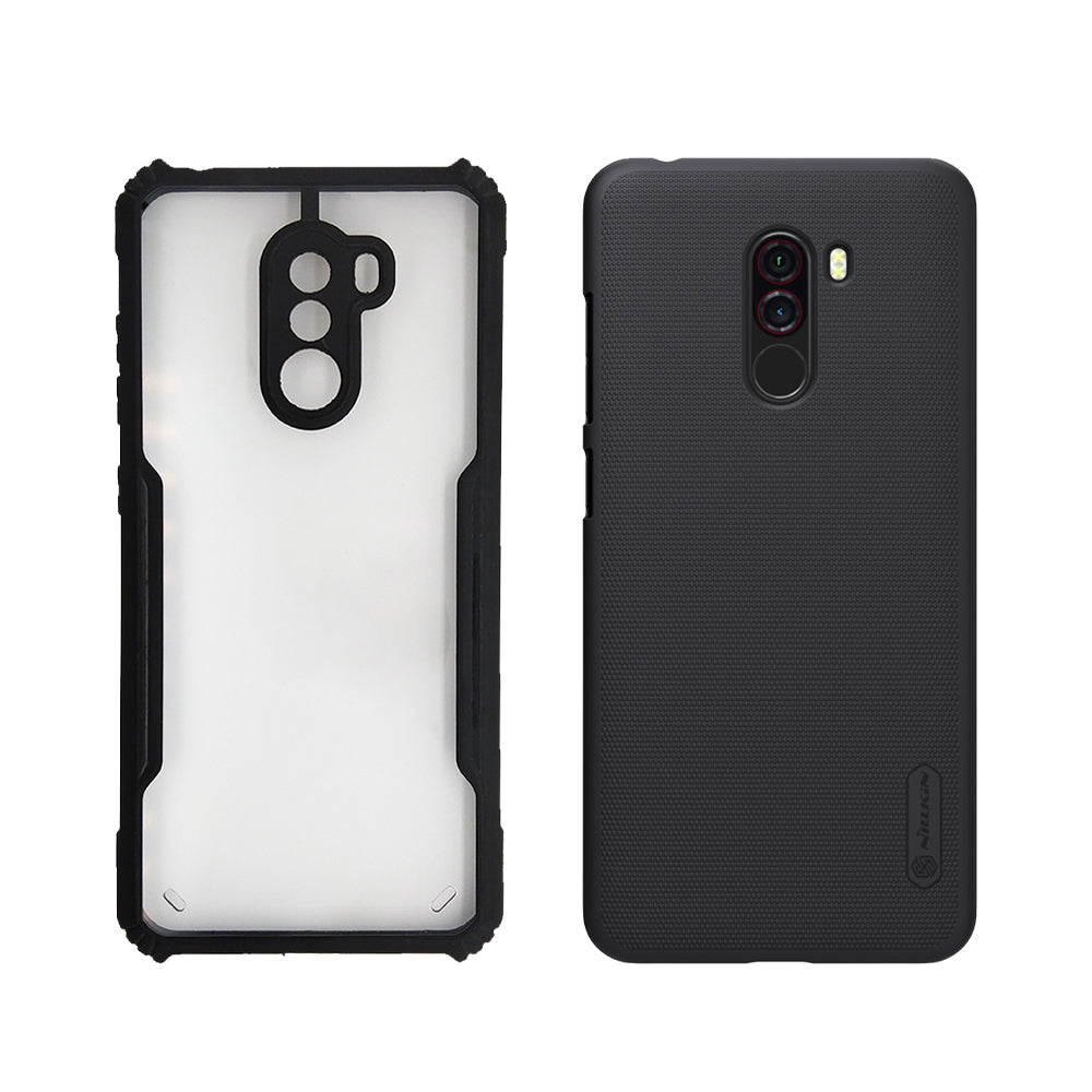 iPaky Soft Silicone Bumper Case For Mi POCO F1