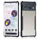 iPaky Google Pixel 6 Pro Shockproof Matte Black Border Camera lens Protection back cover Case