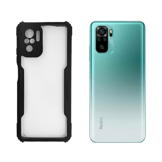 iPaky Soft Silicone TPU Bumper Case For Redmi Note 10