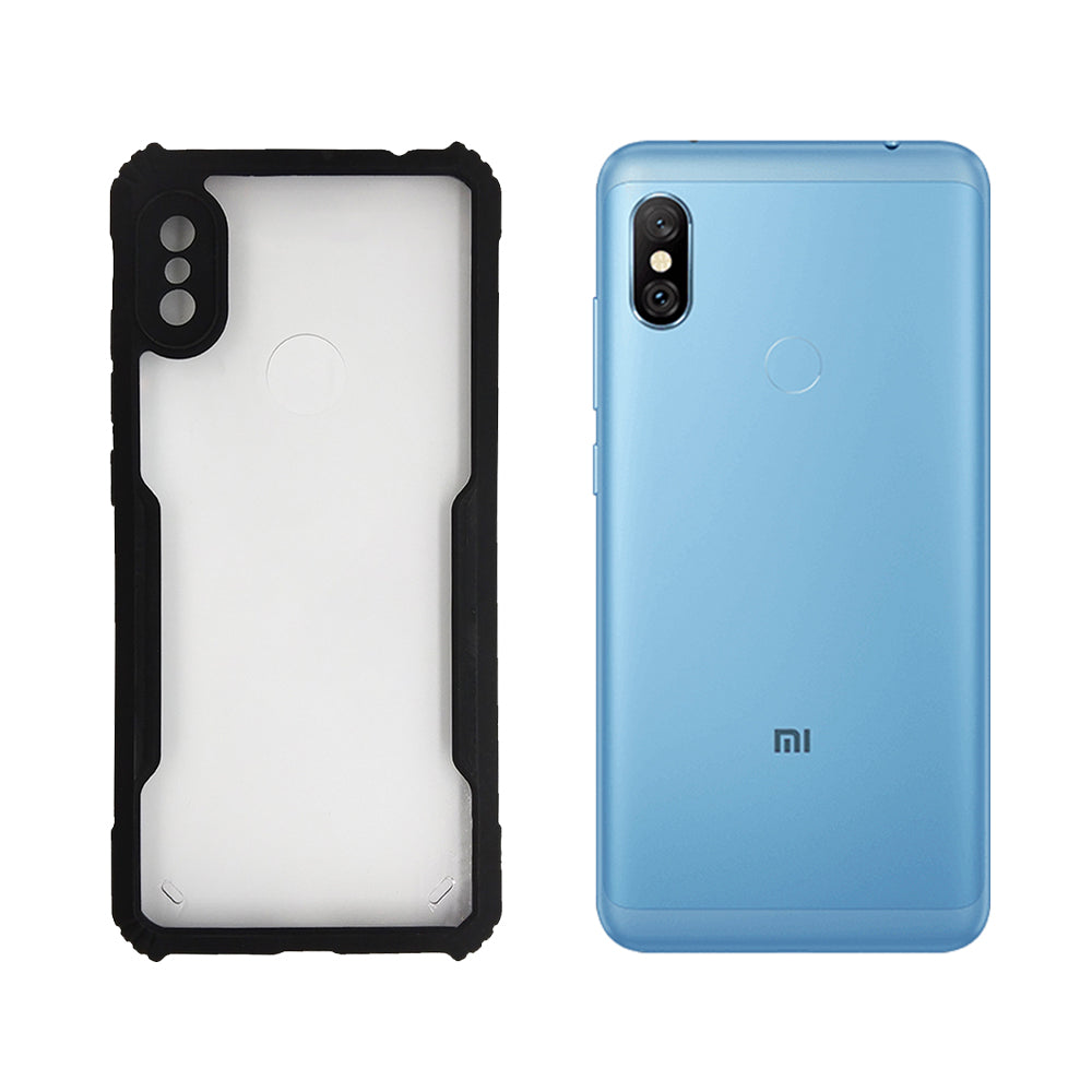 iPaky Soft Silicone TPU Bumper Case For Redmi Note 6 Pro