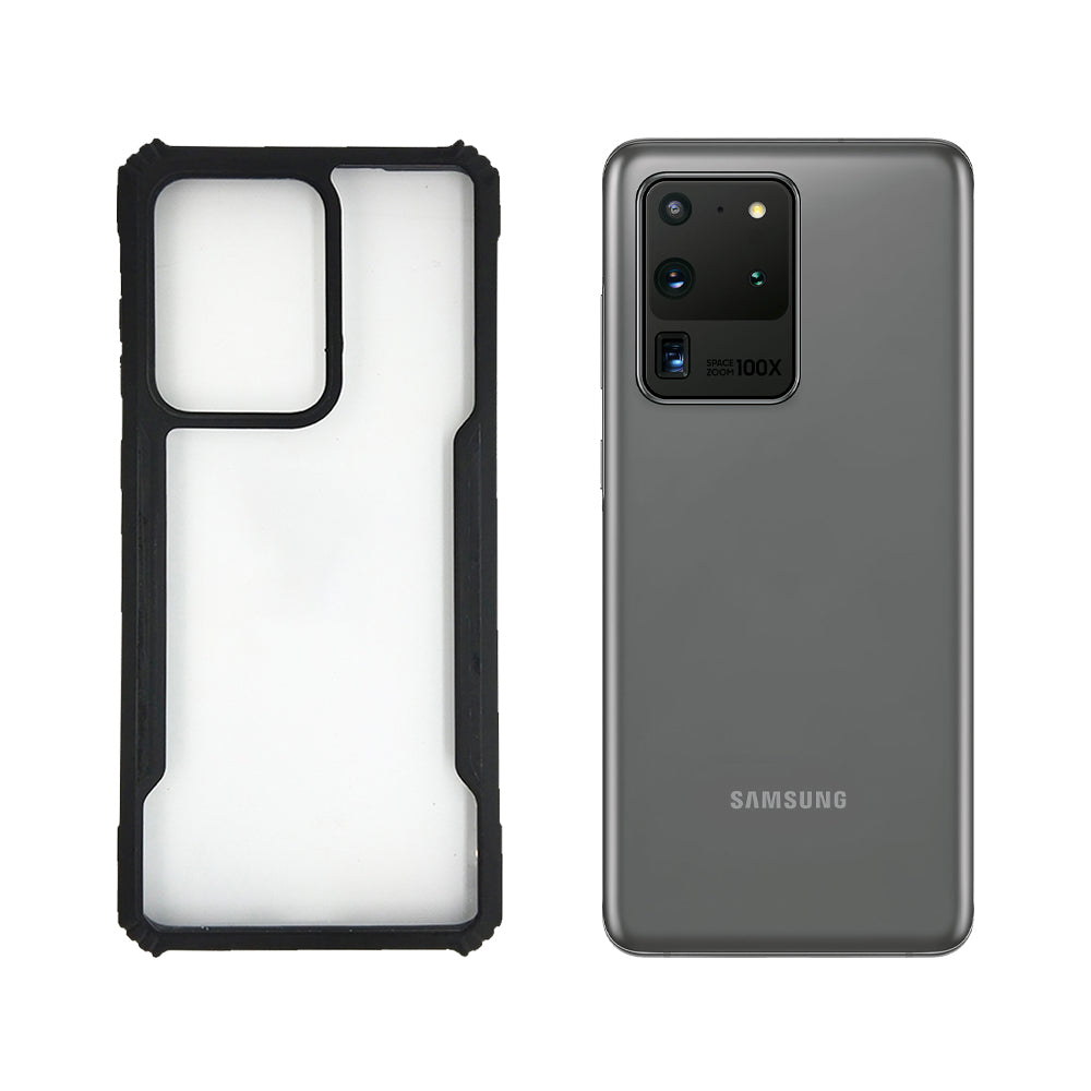 iPaky Soft Silicone TPU Bumper Case For Samsung S20 Ultra