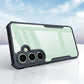 iPaky Samsung S24 Plus Shockproof Matte Black Border Camera lens Protection back cover Case