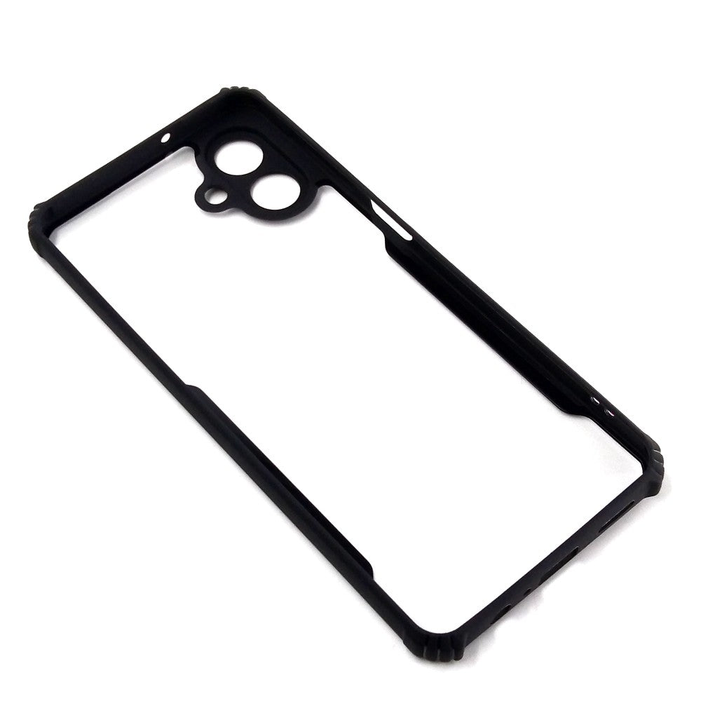 Samsung A07 case Matte Black Back Cover Soft Silicone TPU Bumper case
