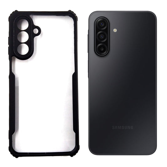 Samsung A17 case Matte Black Back Cover Soft Silicone TPU Bumper case