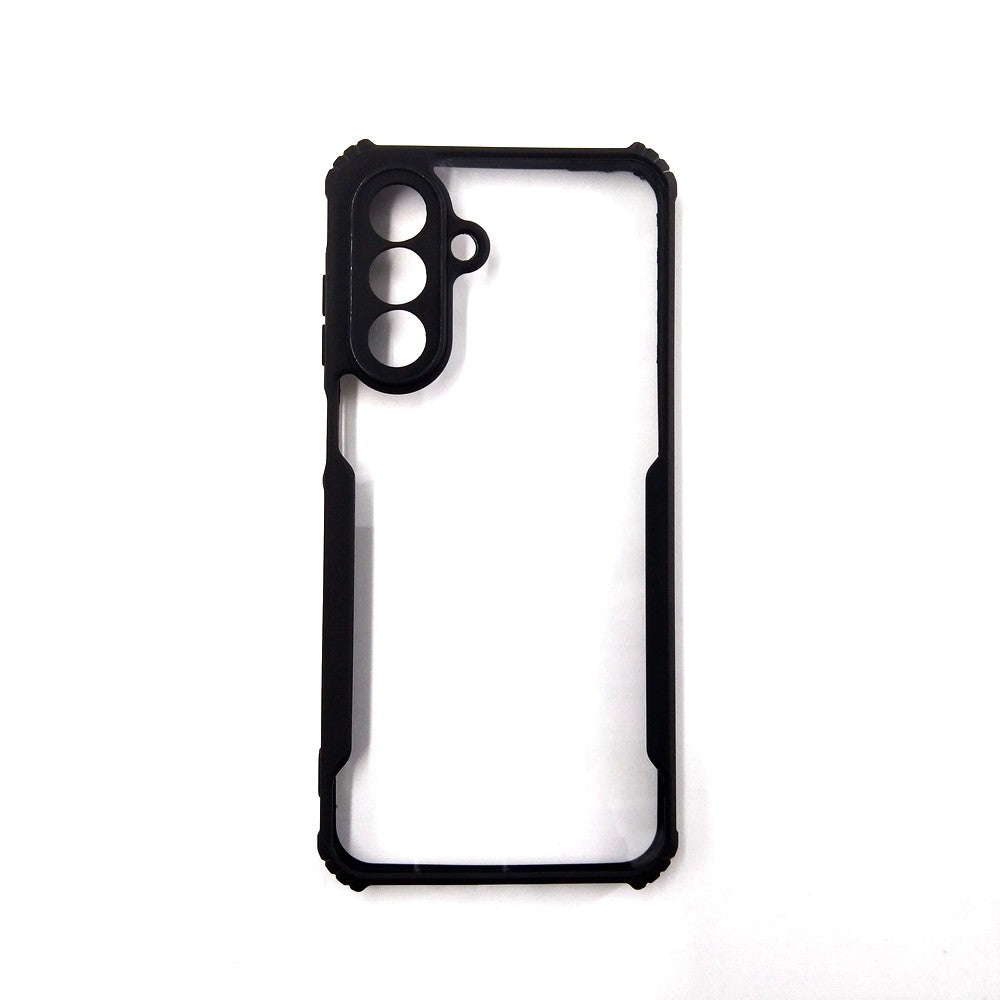 Samsung A17 case Matte Black Back Cover Soft Silicone TPU Bumper case