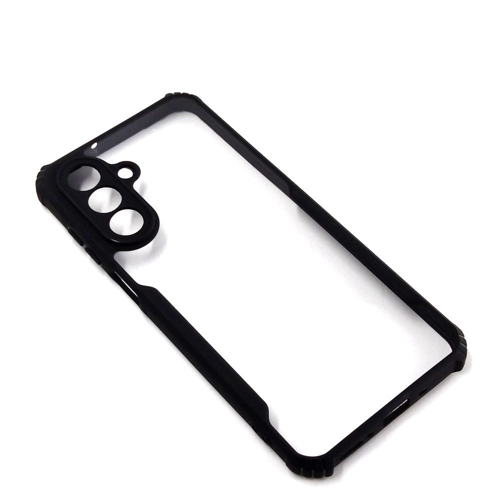 Samsung A17 case Matte Black Back Cover Soft Silicone TPU Bumper case