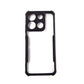 itel A05S case Matte Black Back Cover Soft Silicone TPU Bumper case