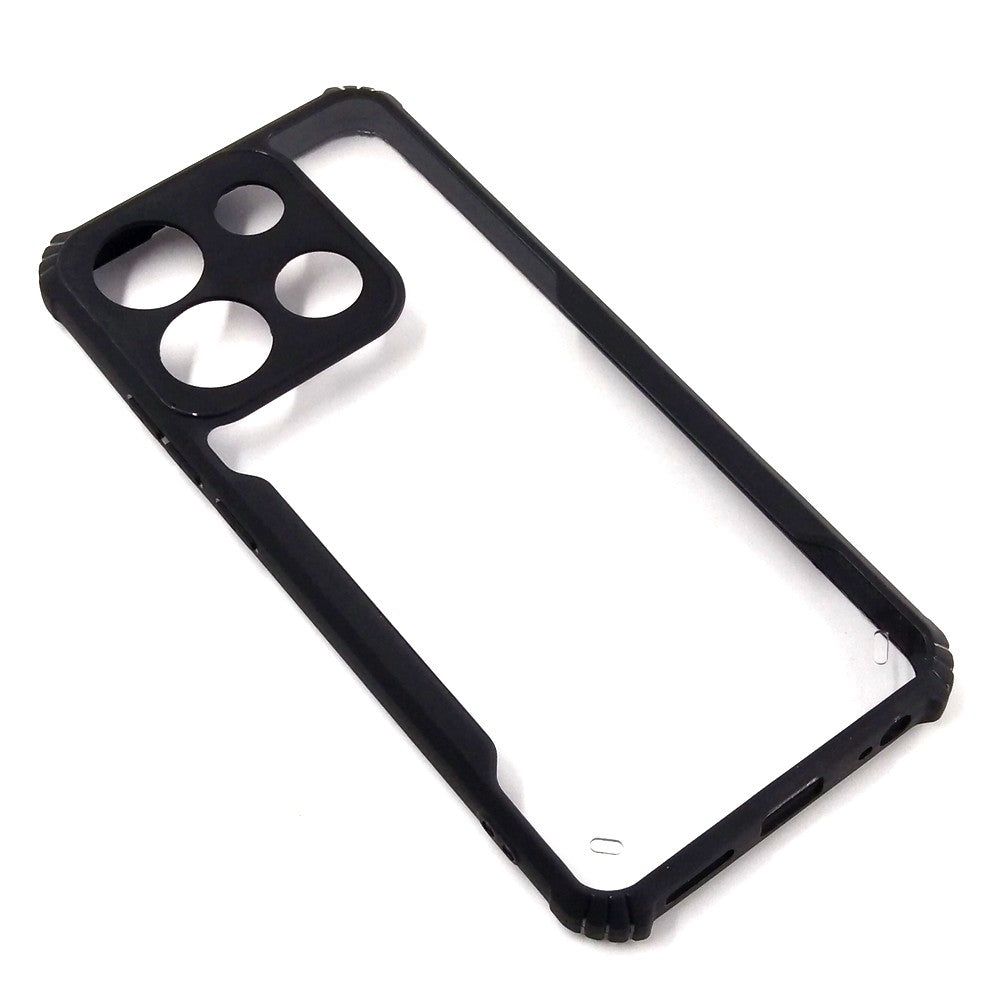 itel A05S case Matte Black Back Cover Soft Silicone TPU Bumper case
