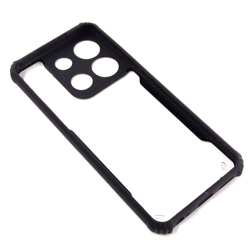 itel A05S case Matte Black Back Cover Soft Silicone TPU Bumper case