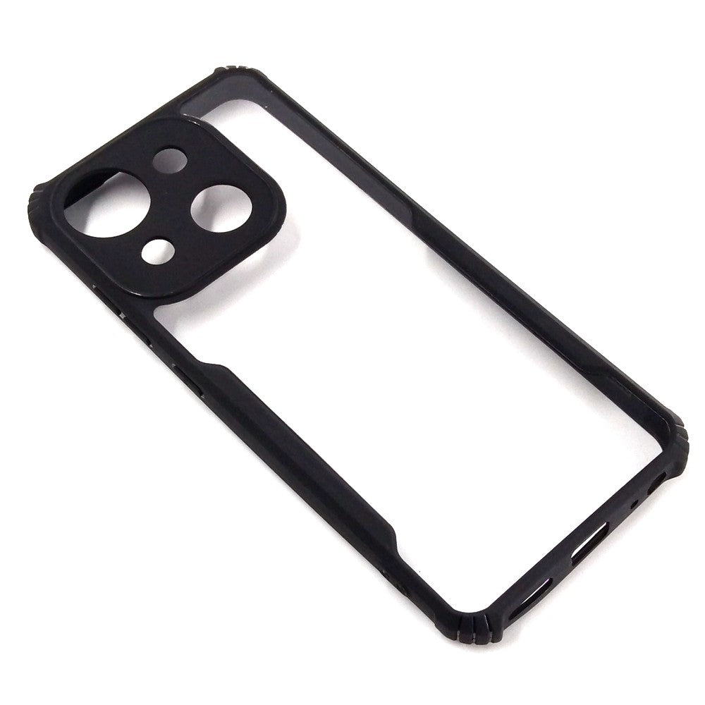 itel A50C case Matte Black Back Cover Soft Silicone TPU Bumper case