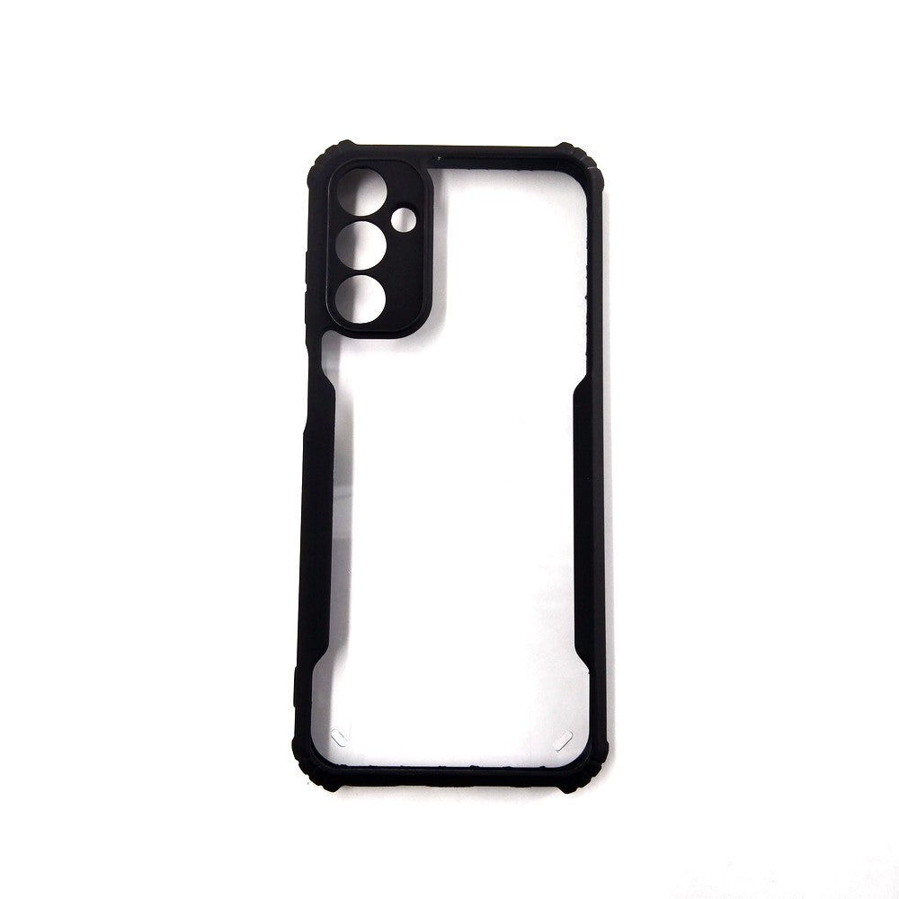 Samsung M14 case Matte Black Back Cover Soft Silicone TPU Bumper case
