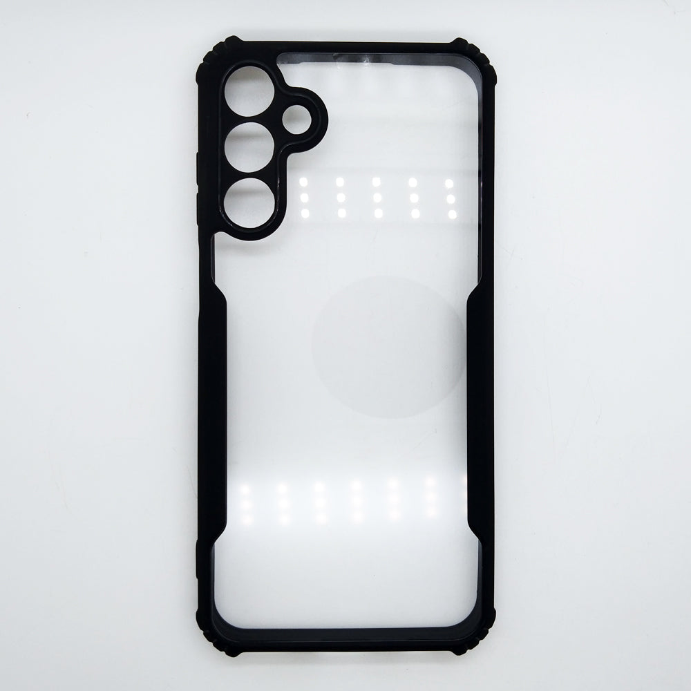 Samsung M15 case Matte Black Back Cover Soft Silicone TPU Bumper case