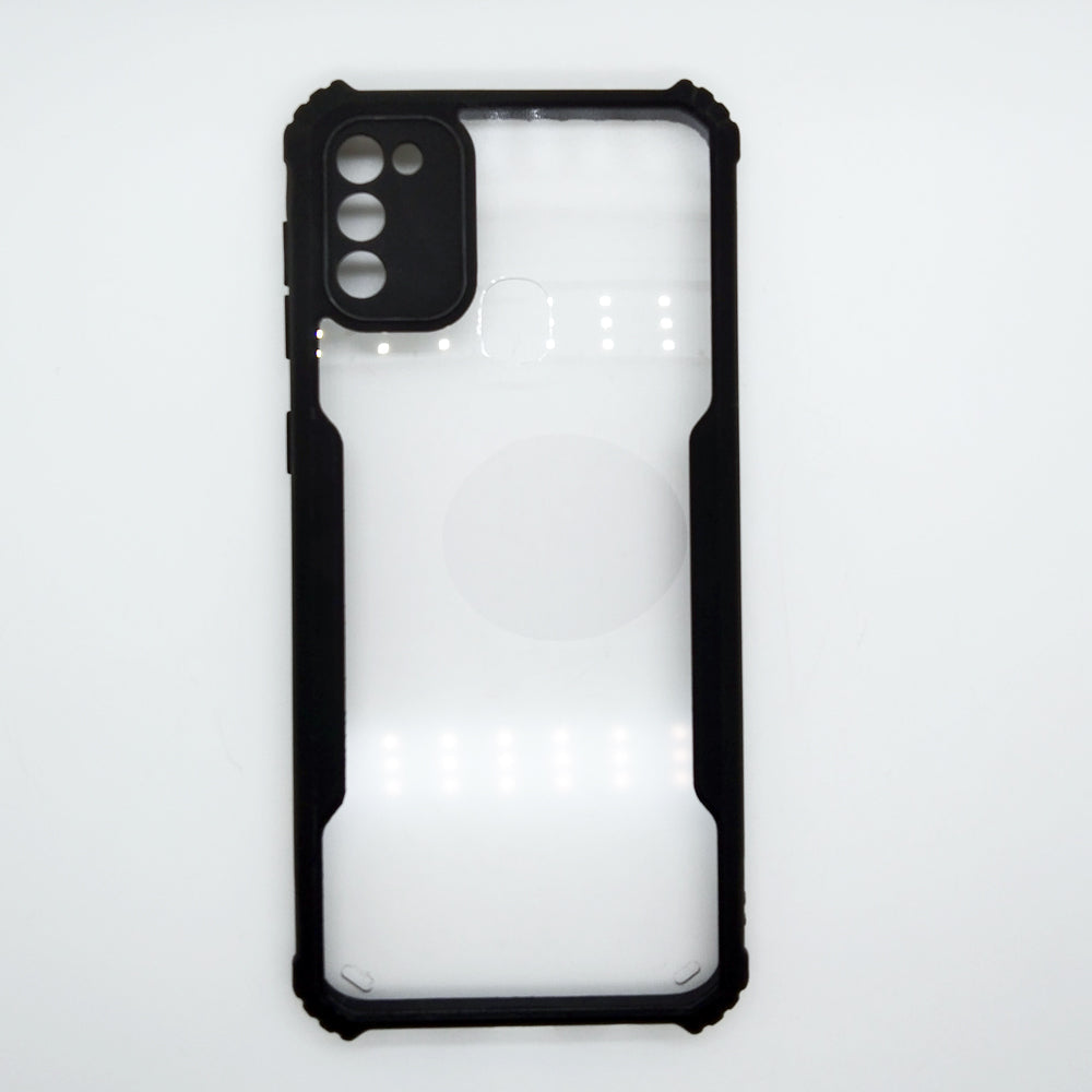 Samsung M21 case Matte Black Back Cover Soft Silicone TPU Bumper case