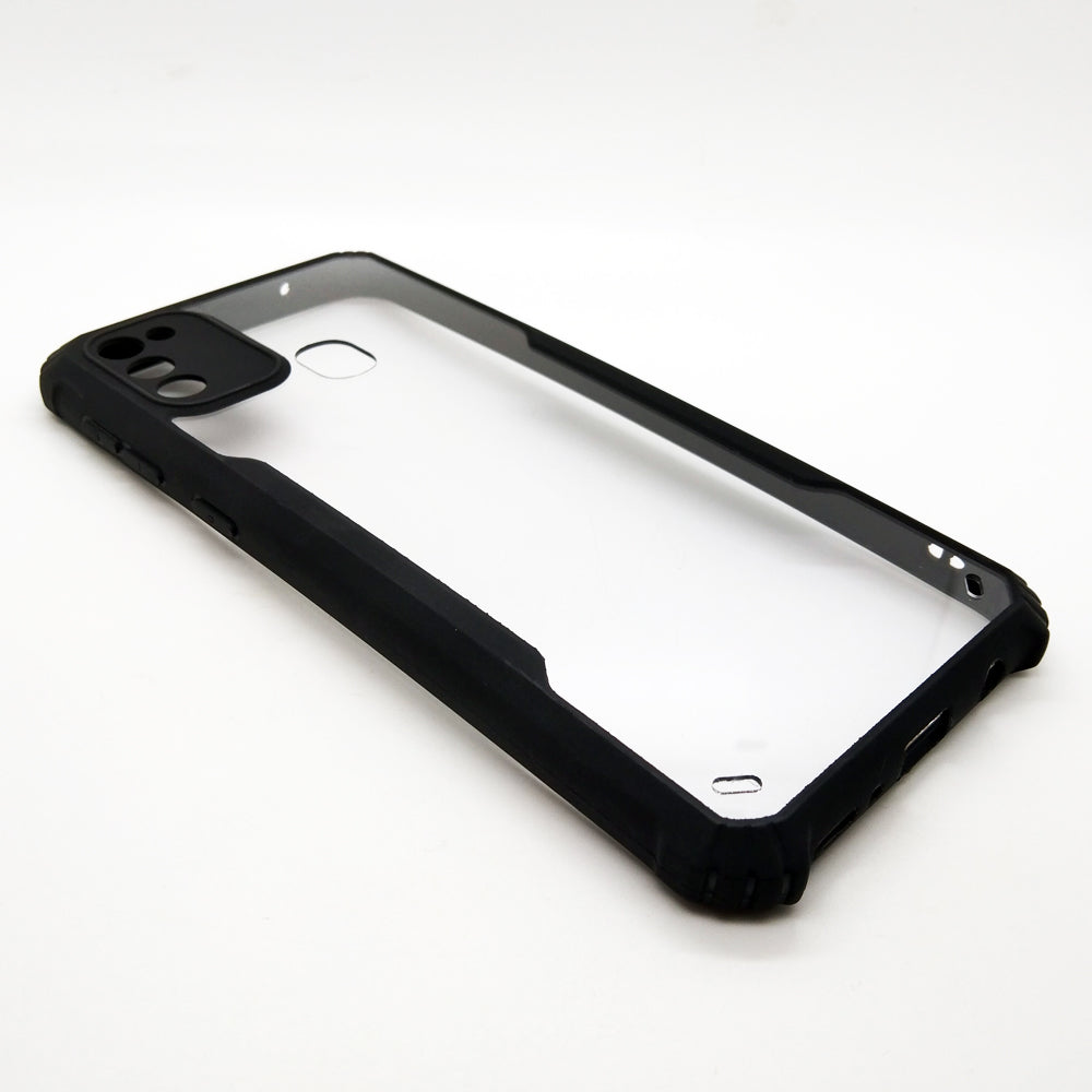 Samsung M21 case Matte Black Back Cover Soft Silicone TPU Bumper case