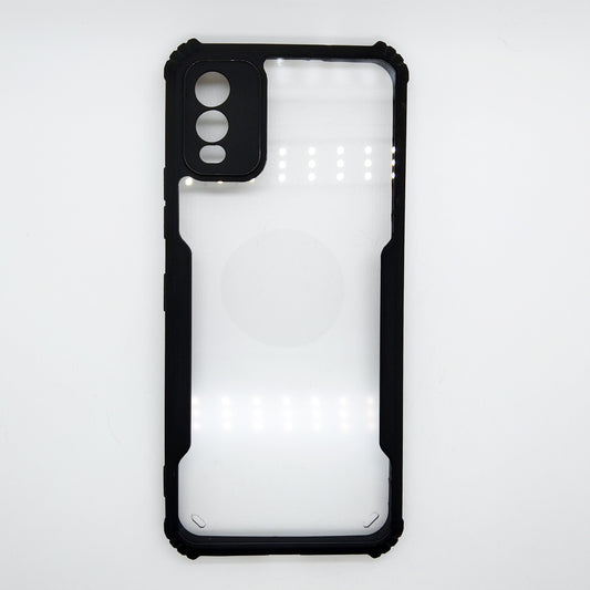 Nokia C32 case Matte Black Back Cover Soft Silicone TPU Bumper case