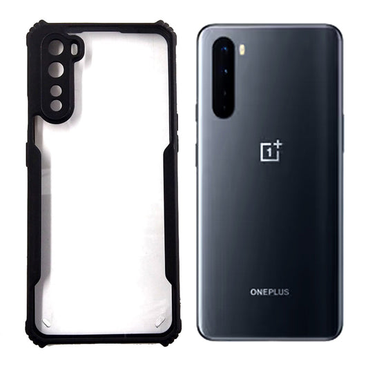 Oneplus Nord case Matte Black Back Cover Soft Silicone TPU Bumper case