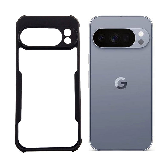Google Pixel 10 PRO case Matte Black Back Cover Soft Silicone TPU Bumper case