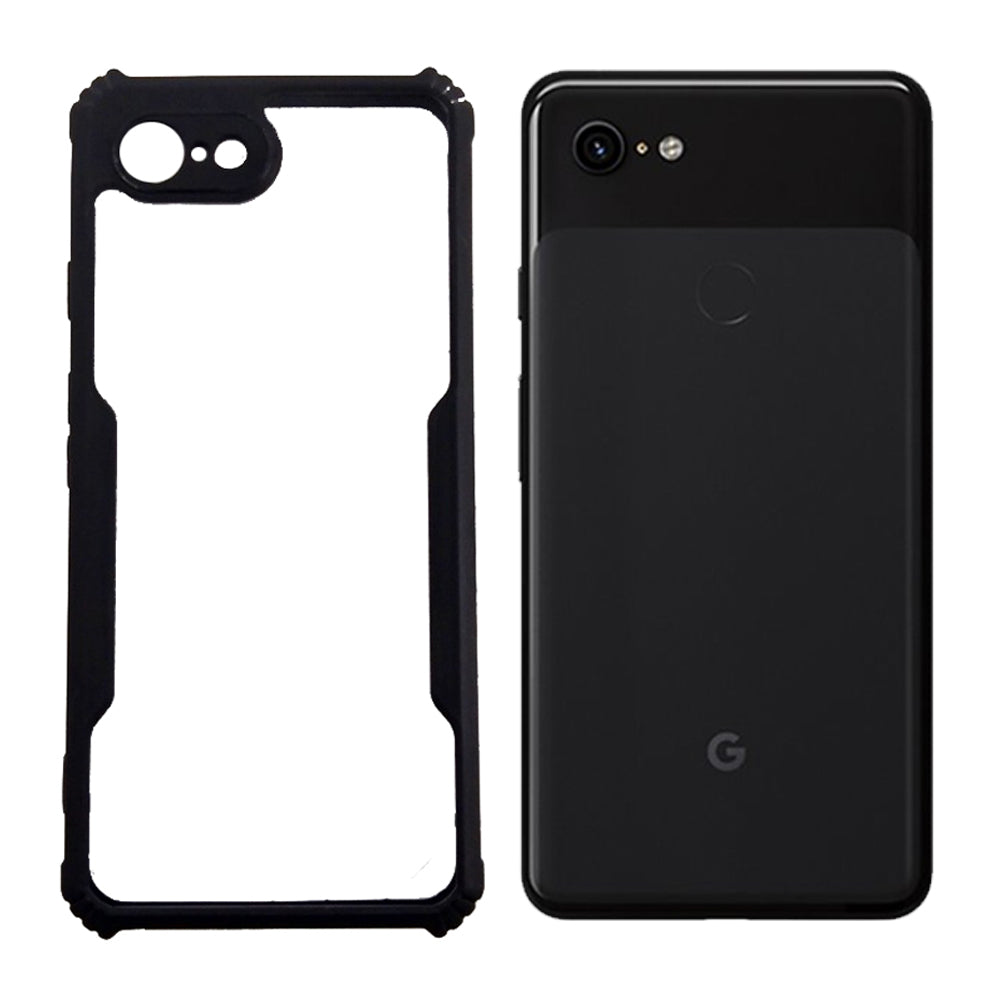 Google Pixel 3 case Matte Black Back Cover Soft Silicone TPU Bumper case
