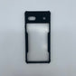 iPaky Google Pixel 6A Shockproof Matte Black Border Camera lens Protection back cover Case