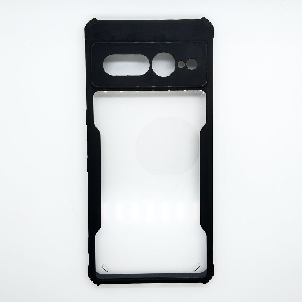 Google Pixel 7 Pro case Matte Black Back Cover Soft Silicone TPU Bumper case