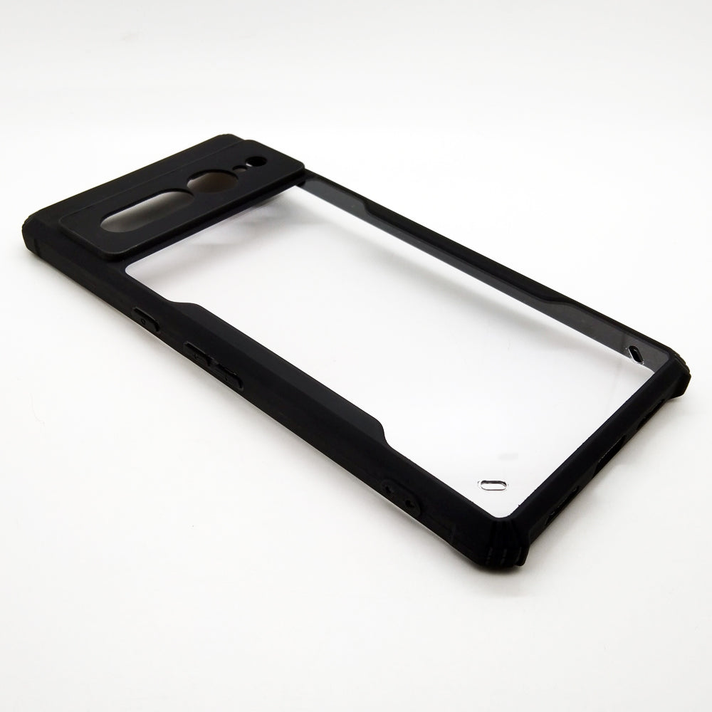 Google Pixel 7 Pro case Matte Black Back Cover Soft Silicone TPU Bumper case