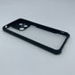 iPaky Redmi 12C Shockproof Matte Black Border Camera lens Protection back cover Case
