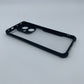 iPaky Redmi Note 13 Pro Plus Shockproof Matte Black Border Camera lens Protection back cover Case