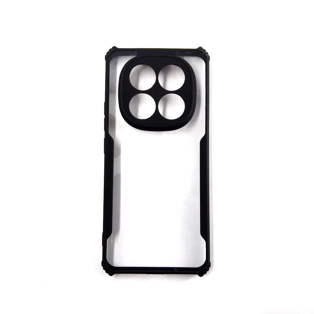 Redmi Note 14 Pro case Matte Black Back Cover Soft Silicone TPU Bumper case