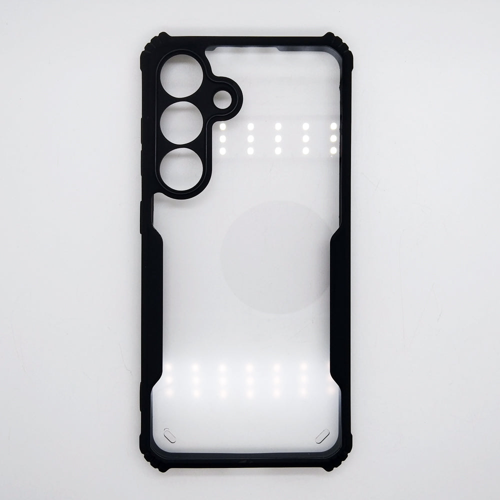 Samsung S25 case Matte Black Back Cover Soft Silicone TPU Bumper case