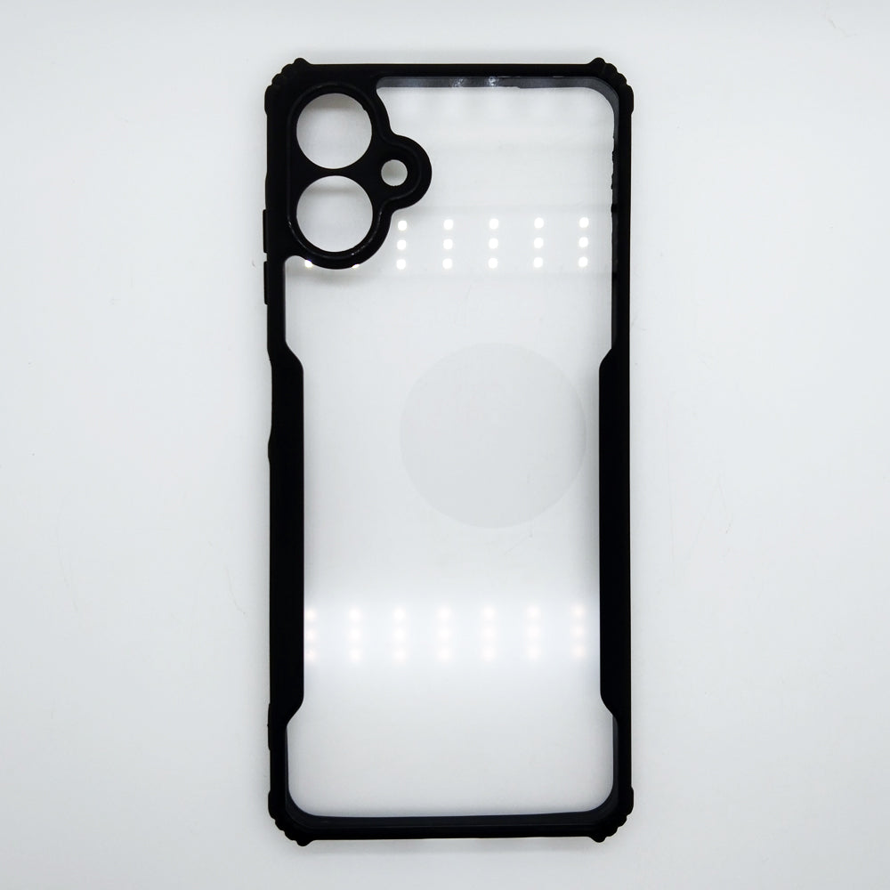 Samsung A06 case Matte Black Back Cover Soft Silicone TPU Bumper case