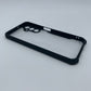 iPaky Samsung A24 Shockproof Matte Black Border Camera lens Protection back cover Case