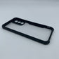 iPaky Samsung A34 Shockproof Matte Black Border Camera lens Protection back cover Case