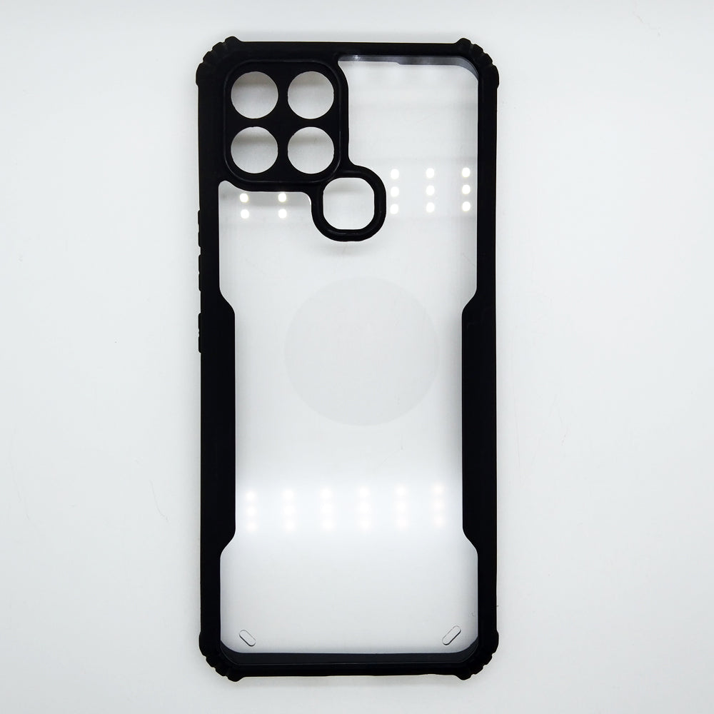 infinix Smart 6 case Matte Black Back Cover Soft Silicone TPU Bumper case