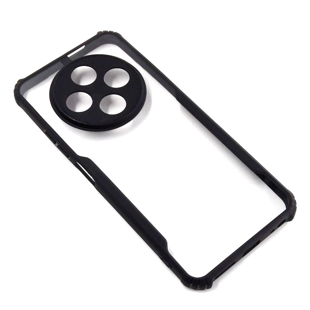 Tecno Spark 30C case Matte Black Back Cover Soft Silicone TPU Bumper case