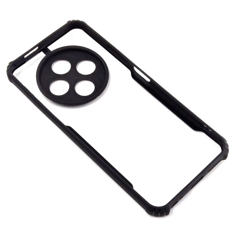 Tecno Spark 30C case Matte Black Back Cover Soft Silicone TPU Bumper case
