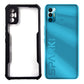 Tecno Spark 7 case Matte Black Back Cover Soft Silicone TPU Bumper case