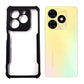 Tecno Spark Go 2024 case Matte Black Back Cover Soft Silicone TPU Bumper case