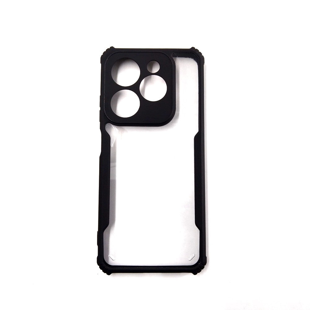 Tecno Spark Go 2024 case Matte Black Back Cover Soft Silicone TPU Bumper case