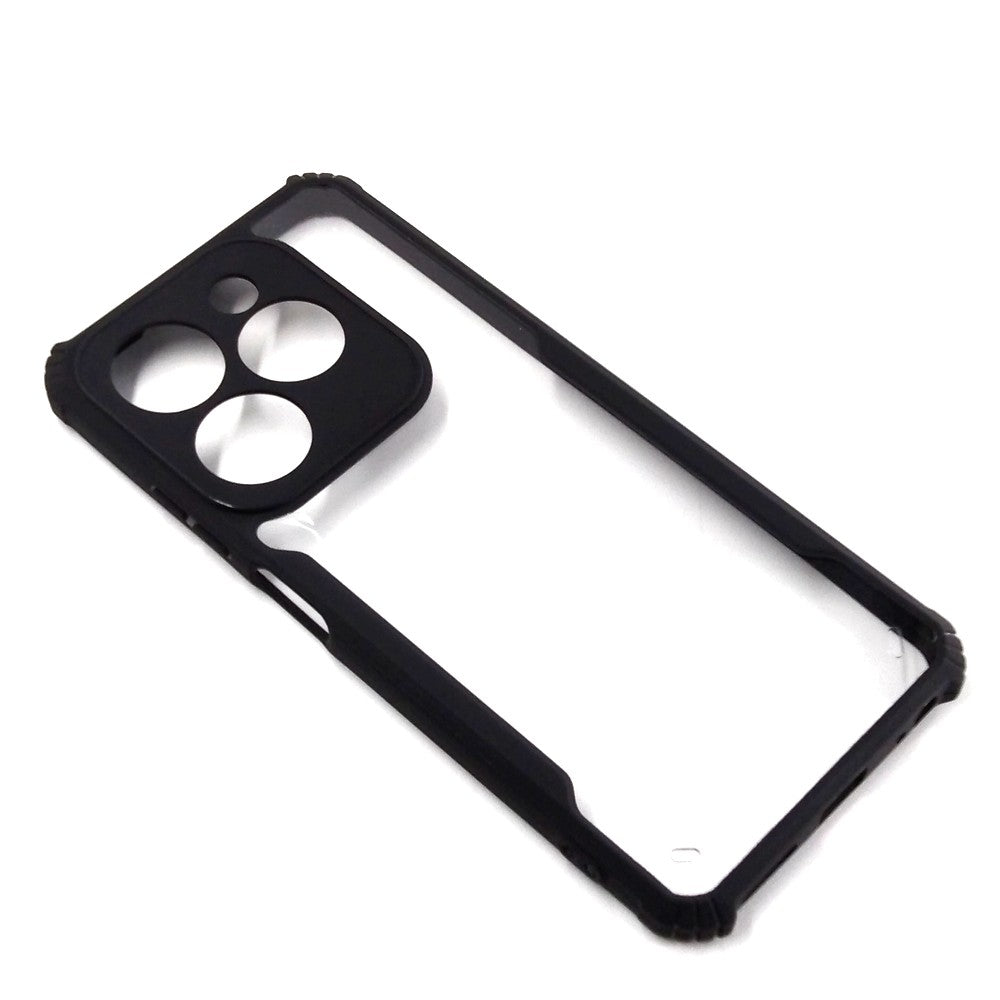 Tecno Spark Go 2024 case Matte Black Back Cover Soft Silicone TPU Bumper case