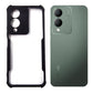 Vivo Y17s case Matte Black Back Cover Soft Silicone TPU Bumper case