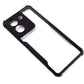 Vivo Y36 case Matte Black Back Cover Soft Silicone TPU Bumper case