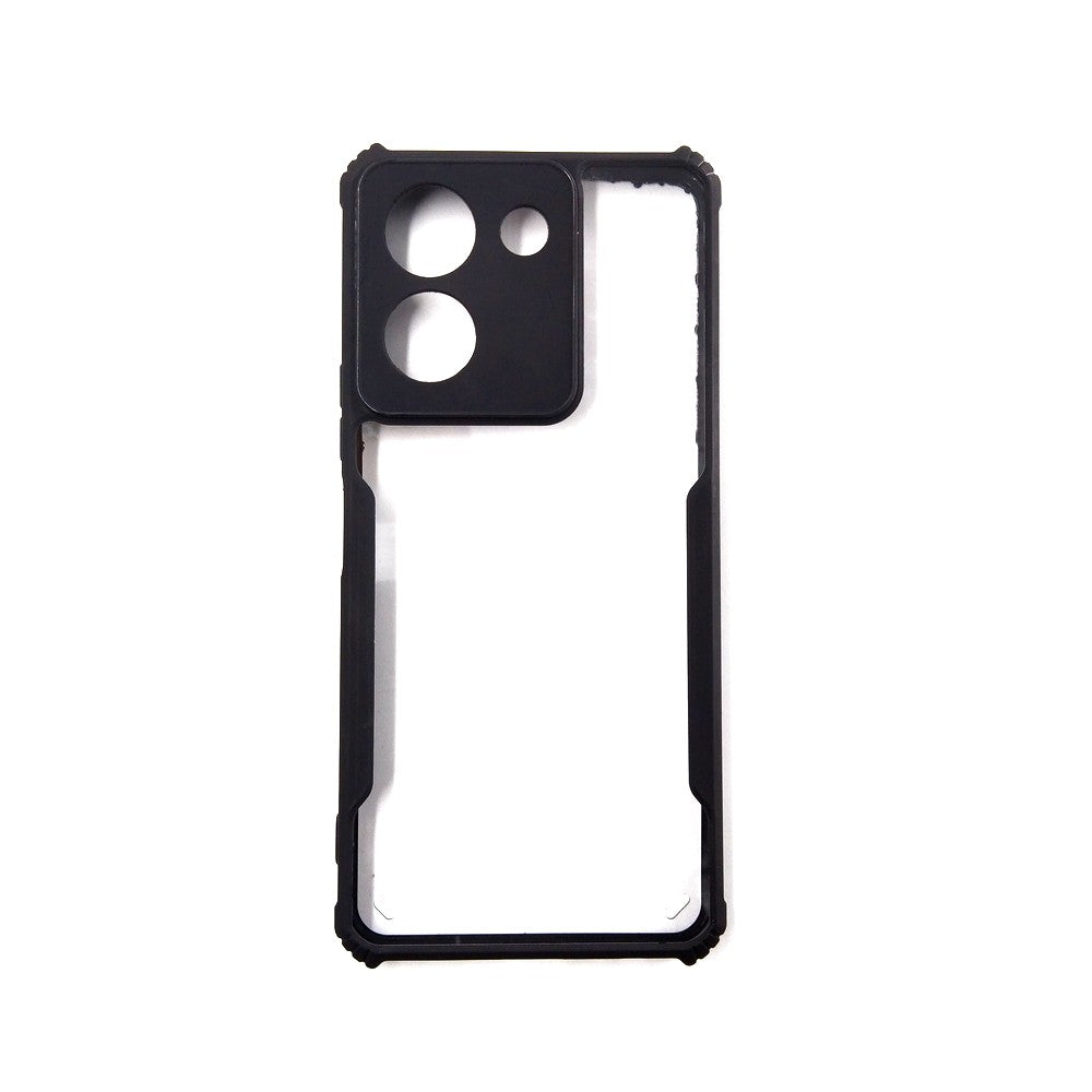 Vivo Y36 case Matte Black Back Cover Soft Silicone TPU Bumper case