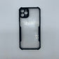 iPaky iPhone 11 Pro Max Shockproof Matte Black Border Camera lens Protection back cover Case