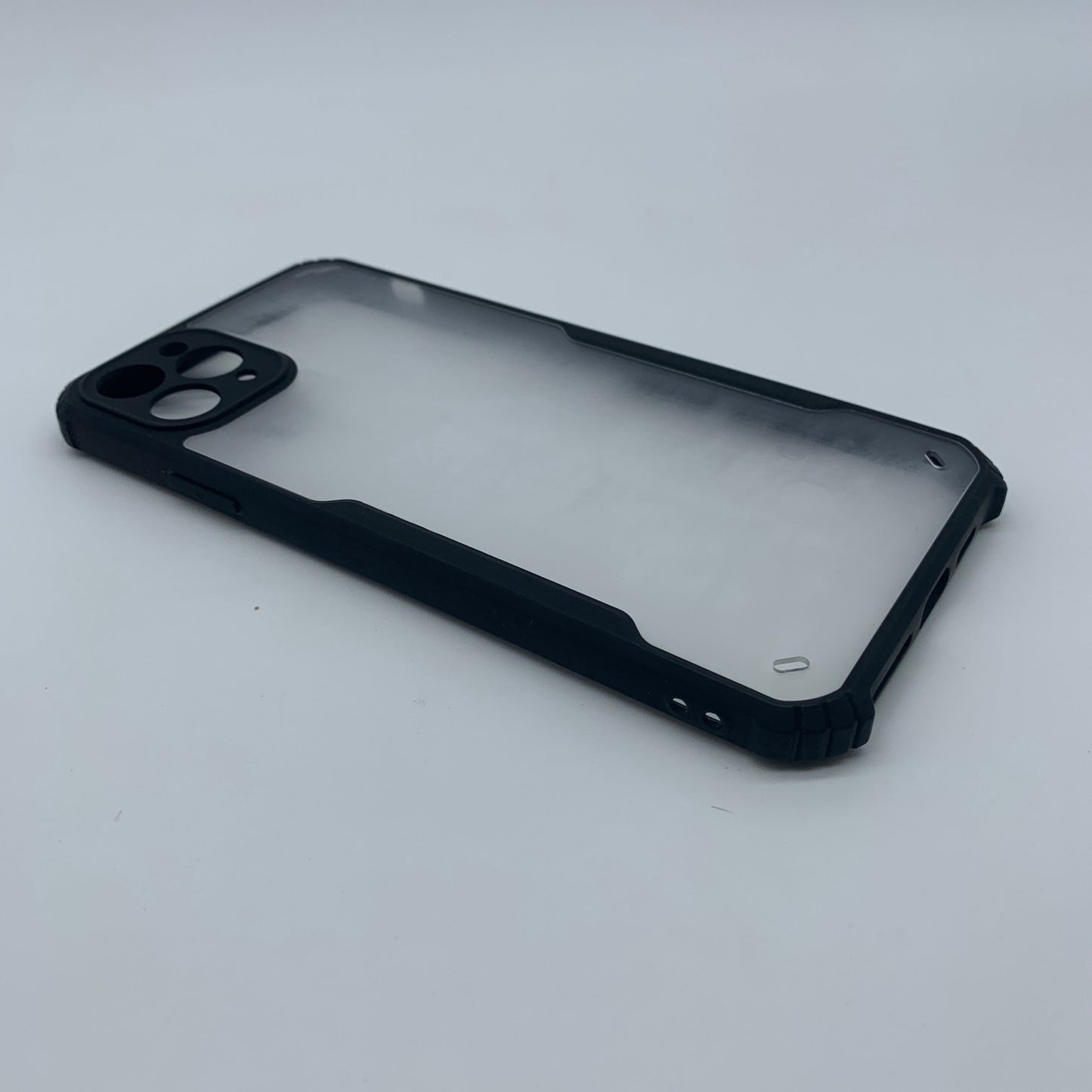 iPaky iPhone 11 Pro Max Shockproof Matte Black Border Camera lens Protection back cover Case