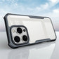 iPaky iPhone 16 Pro Shockproof Matte Black Border Camera lens Protection back cover Case