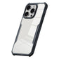 iPaky iPhone 16 Pro Shockproof Matte Black Border Camera lens Protection back cover Case