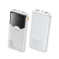 AWEI P63K 10000mAh LCD Power Bank White