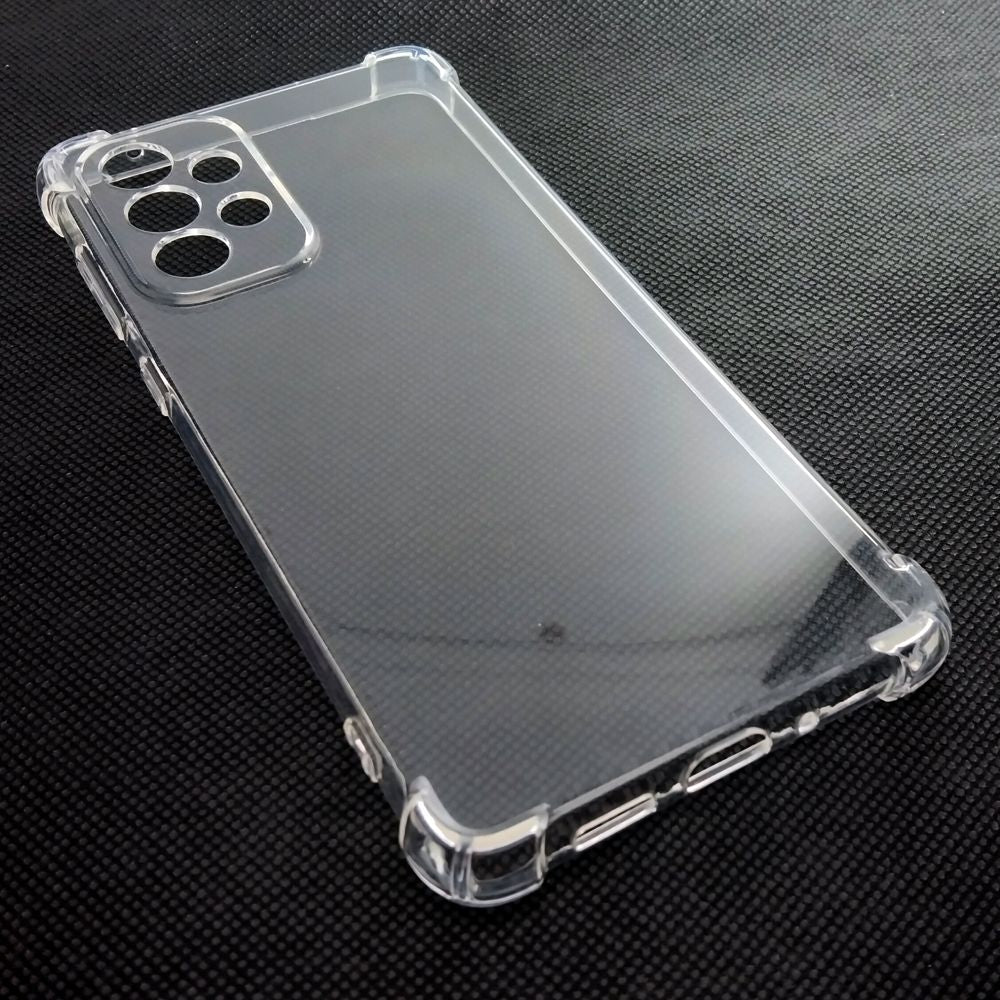 AntiShock Clear Back Cover Soft Silicone TPU Bumper case for Samsung A52